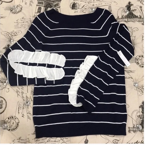 Chelsea28 Ruffle Sleeve Sweater - Picture 3 of 5